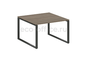 Стол переговорный (1 столешница) METAL SYSTEM STYLE БО.ПРГ-1.2 Вяз Благородный / Антрацит металл фото