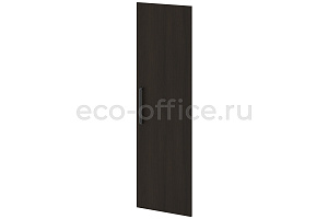 Дверь высокая правая GRACE L-039 R Дуб Линдберг тёмный фото