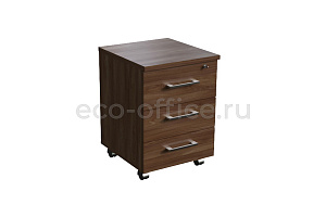 Тумба подкатная 19300 Дуб Тёмный фото