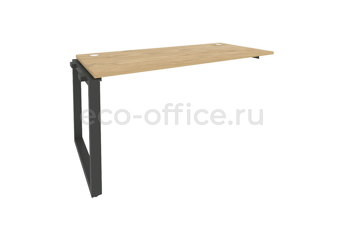 Наборный элемент рабочей станции на О-образном м/к ONIX O.MO-1.NRS-4.7 Тиквуд Светлый / Антрацит металл  стоимость