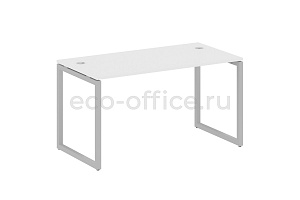 Стол письменный METAL SYSTEM QUATTRO 4x4 40БО.СП-3 Белый / Серый металл фото