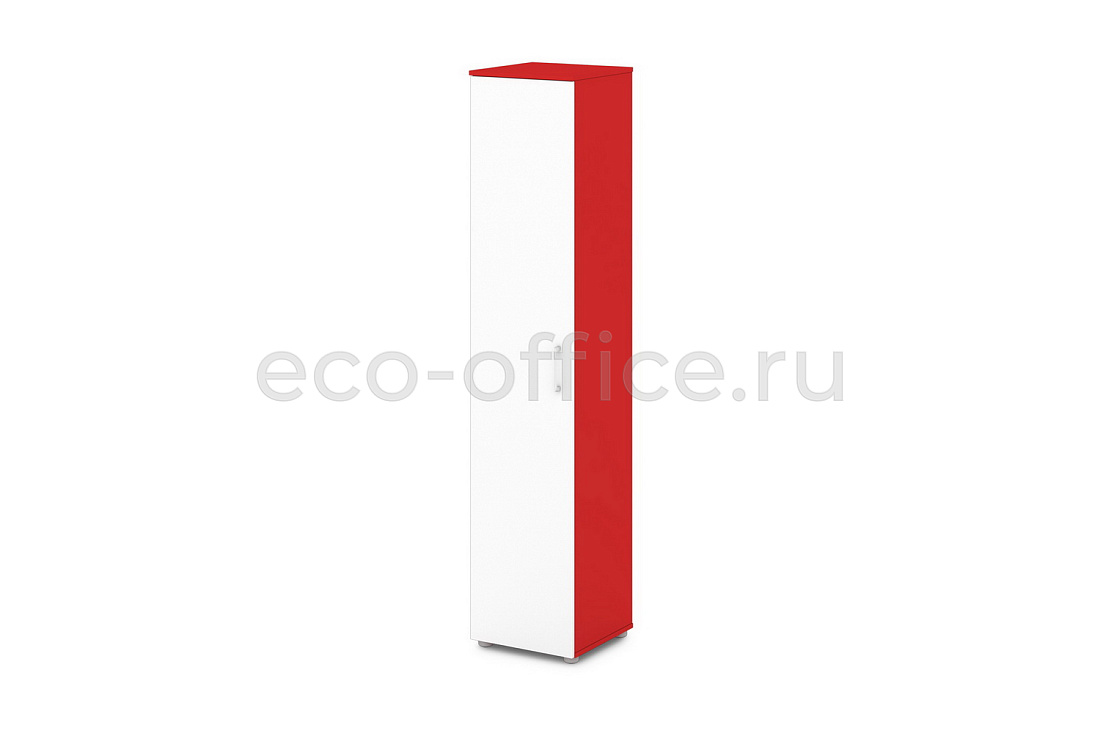 Шкаф для документов узкий SENTIDA COLOR S-741 Земляника  стоимость