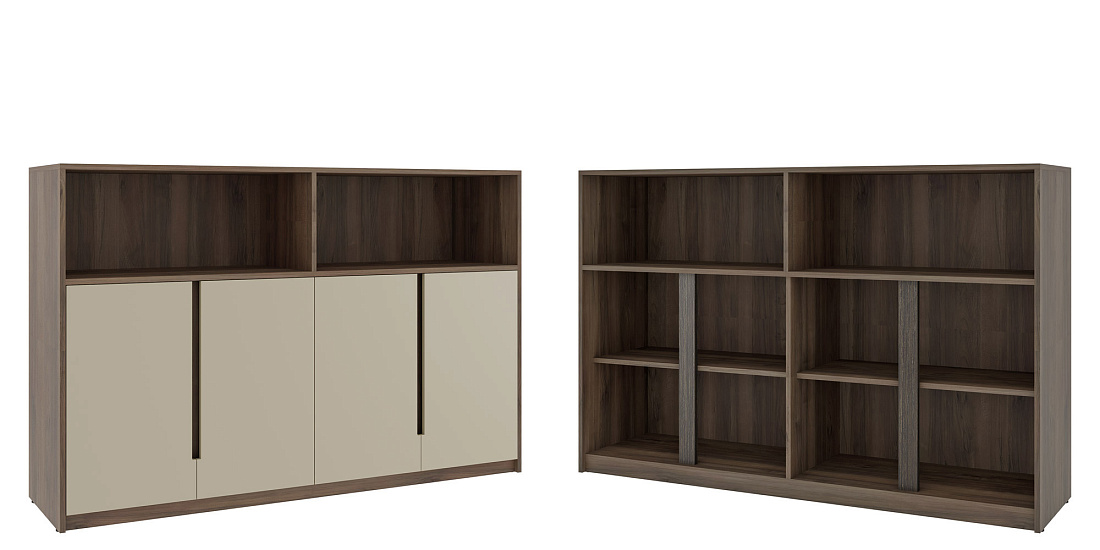 шкаф средний с нишей artwood atw37942113 фото