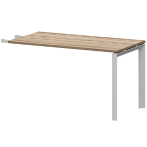 Бриф-приставка на металлокаркасе Protech НТМПБ-П-735 Дуб сафари/Белый фото