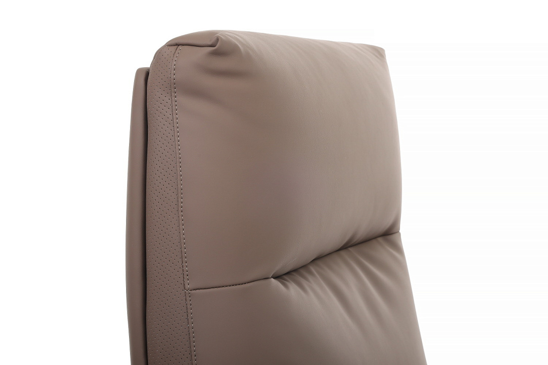кресло руководителя rv chair otto cm-p001as коричневая экокожа фото