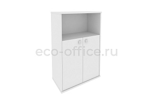 Шкаф средний широкий STYLE Л.СТ-2.1 Белый фото
