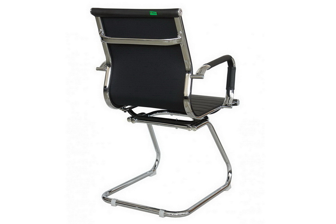 Конференц-кресло RV Chair HUGO 6002-3 Чёрная экокожа  стоимость