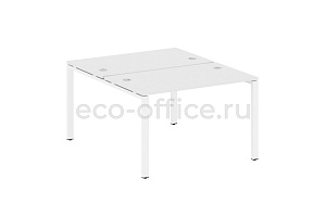 Рабочая станция METAL SYSTEM STYLE БП.РАС-СП-2.2 Белый / Белый металл фото