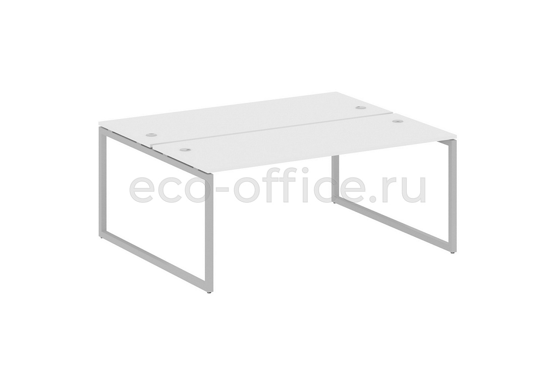 Рабочая станция METAL SYSTEM QUATTRO 4x4 40БО.РАС-СП-2.5 Белый / Серый металл  стоимость