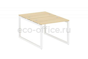 Рабочая станция METAL SYSTEM QUATTRO 5x5 50БО.РАС-СП-2.1 Акация Лорка / Белый металл фото