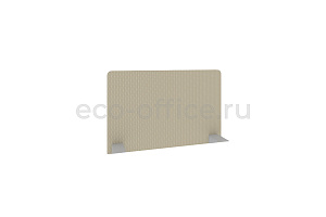 Экран тканевый для стола L780 SLIM SYSTEM С.ТЭКР-2 Бежевая сетчатая ткань TW04 фото