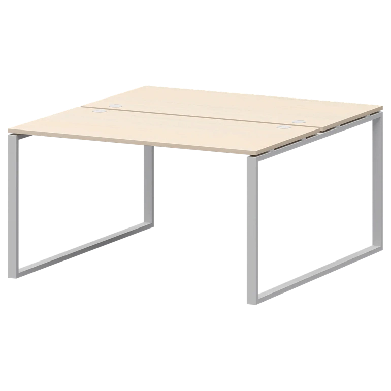 бенч двойной на 2 рабочих места protech амб.о-002 бук/белый фото