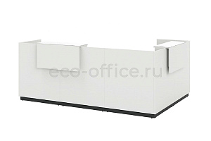 Приемная стойка угловая FASTA Corner WSW Белый / Белый фото