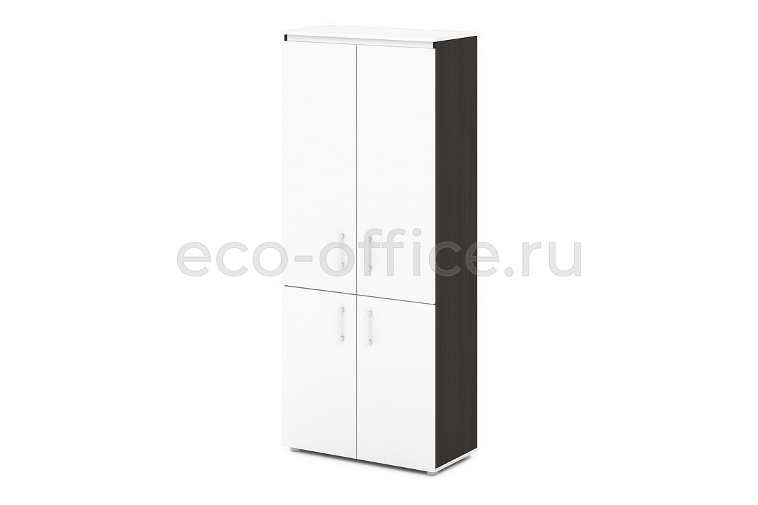 Шкаф для документов закрытый SENTIDA S-602 Белый / Дуб Честерфилд / Белый  стоимость