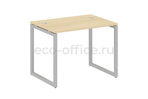 Стол письменный METAL SYSTEM QUATTRO 4x4 40БО.СП-1 Акация Лорка / Серый металл фото
