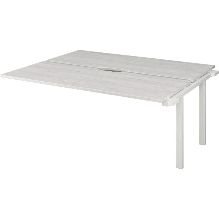 модуль двойной на металлокаркасе protech нтмп.по.б2-200э сосна винтер/белый фото