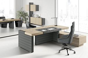 Кабинет руководителя JERA Grey Elm / Slate фото
