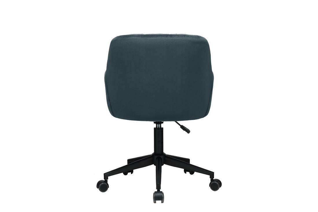 кресло eco-chair edmon 9-178 тёмно-серый велюр фото