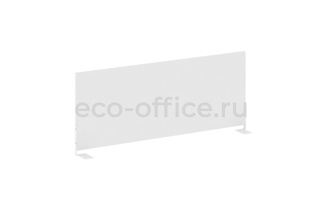 Экран для стола боковой L900 METAL SYSTEM STYLE Б.ЭКР-90 Белый / Белый металл  стоимость