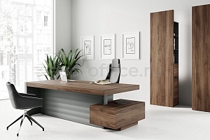 Кабинет руководителя JERA Bali Walnut / Grey фото