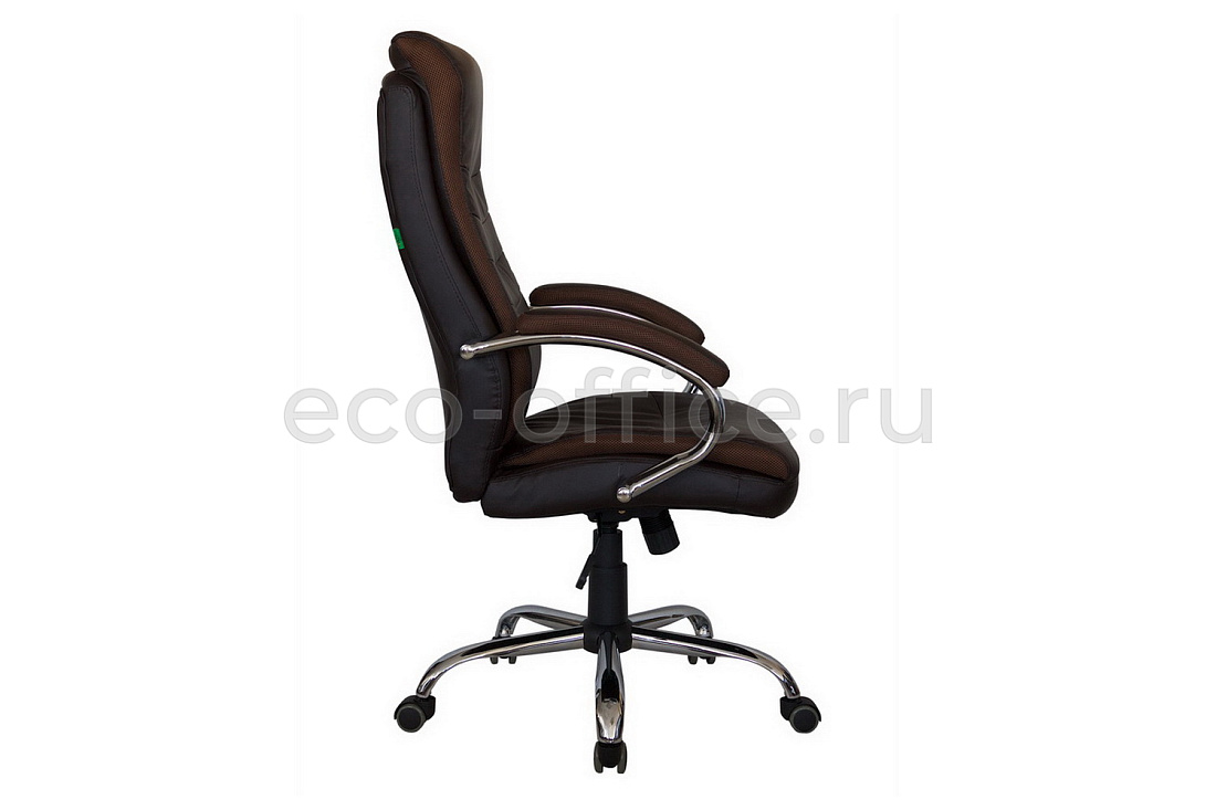 Кресло руководителя RV Chair HOOP 9131 Коричневая экокожа  стоимость