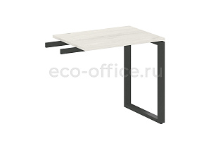 Приставной элемент на О-образном м/к METAL SYSTEM STYLE БО.ПР-2 Дуб Наварра / Антрацит металл фото