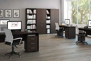 Мебель для персонала TREND Дуб Тёмный фото