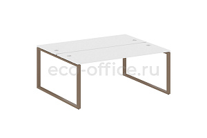 Рабочая станция METAL SYSTEM STYLE БО.РАС-СП-2.5 Белый / Мокко металл фото