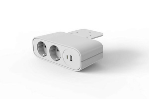 Розеточный блок tECOnik OME021P.UD-WH Белый фото