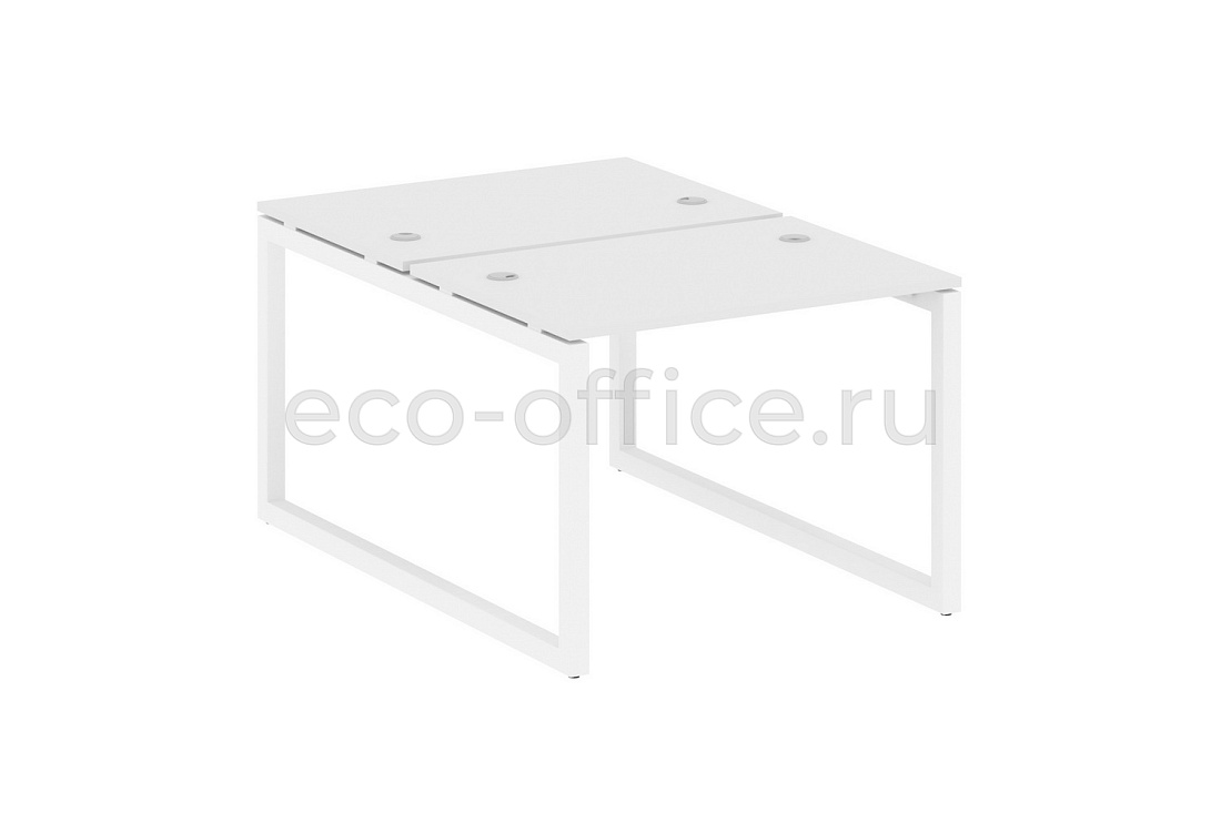 Рабочая станция METAL SYSTEM QUATTRO 5x5 50БО.РАС-СП-2.1 Белый / Белый металл  стоимость