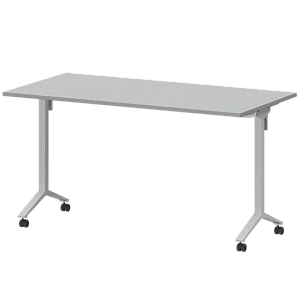 Стол мобильный складной Protech МБ22-140.70 Серый/Белый фото
