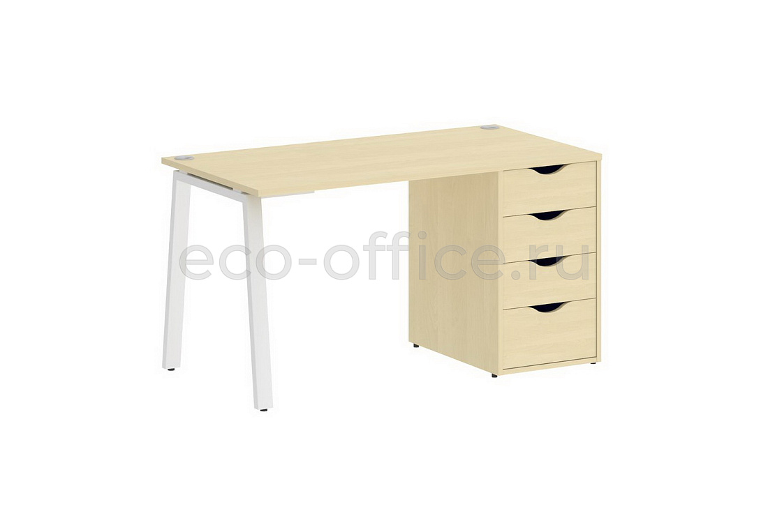 Стол письменный HomeOffice VR.SP-3-138.4.A white Клён  стоимость