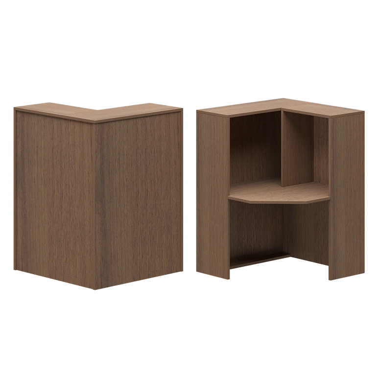 стойка угловая правая protech а-556.60 орех фото