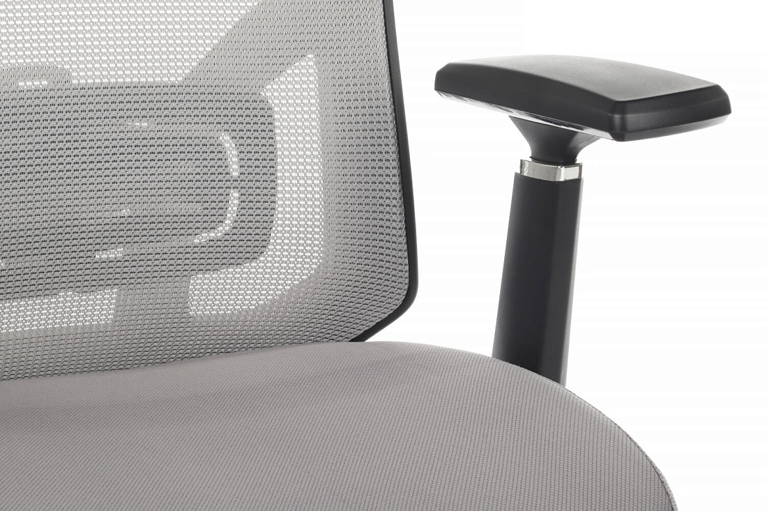 кресло rv chair step a2320 серая сетка / серая ткань фото