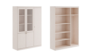 Шкаф с отделением для одежды высокий Capital CPT1750603 фото