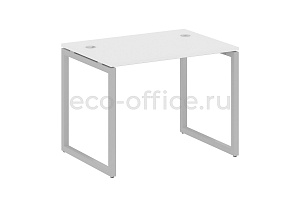 Стол письменный METAL SYSTEM QUATTRO 4x4 40БО.СП-1 Белый / Серый металл фото