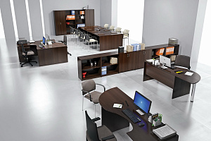 Мебель для персонала МАТРИЦА Мали Венге фото