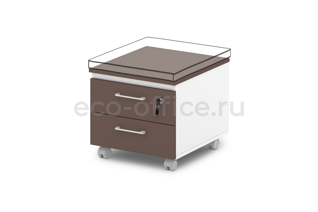 Тумба подкатная низкая SENTIDA COLOR S-96 Тирамису  стоимость