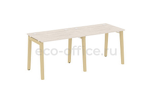 Рабочая станция на 2 рабочих места ONIX WOOD OW.RS-2.1.7 Денвер Светлый / Дуб Светлый фото