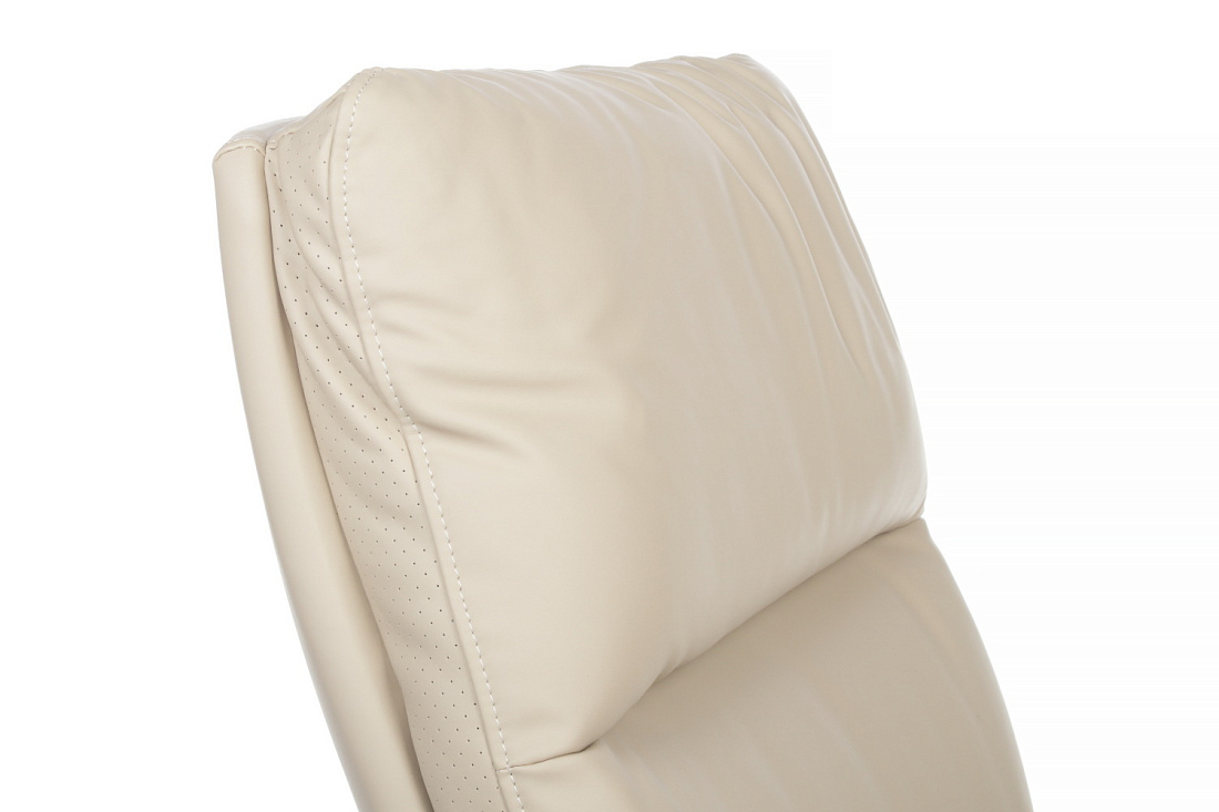 конференц-кресло rv chair leon-sf d916 кремовая экокожа фото