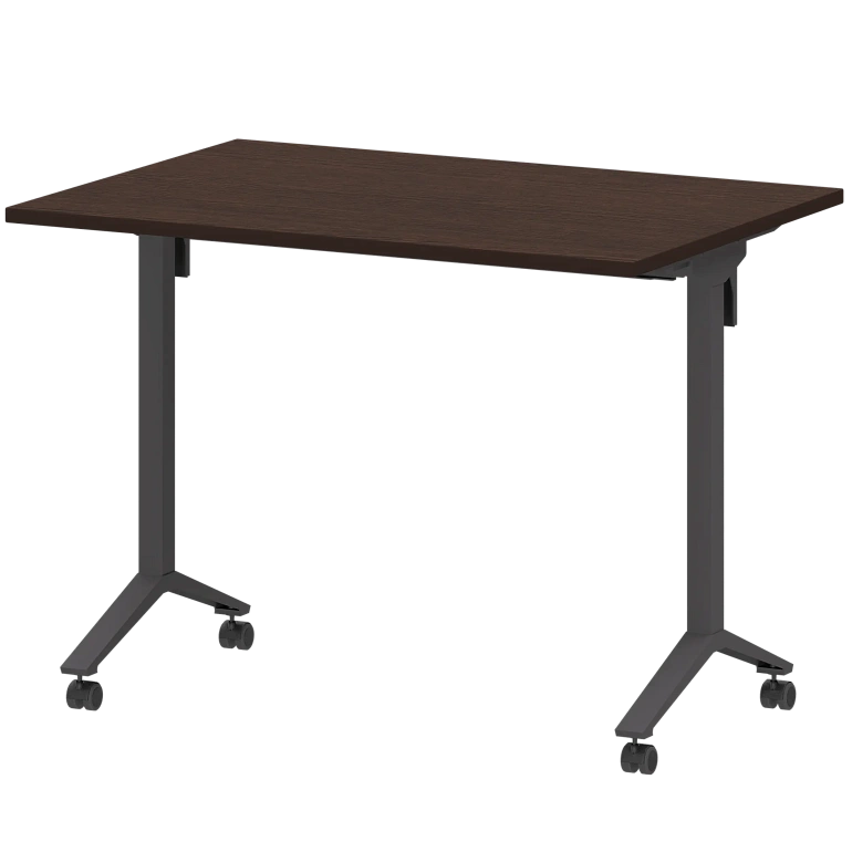 стол мобильный складной protech мб22-100.70 дуб венге/антрацит фото