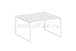 Стол переговорный (1 столешница) METAL SYSTEM STYLE БО.ПРГ-1.3 Белый / Белый металл фото