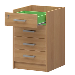 Корпус тумбы приставной Protech АТ-05 Ольха фото