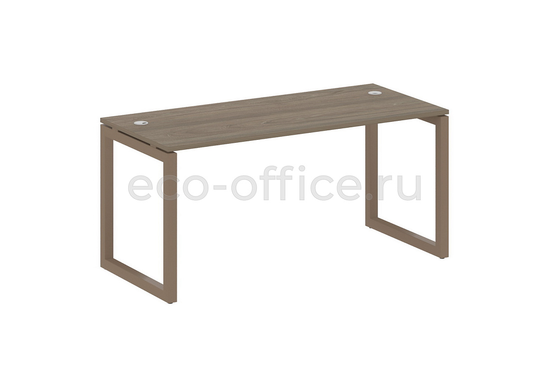 Стол письменный METAL SYSTEM QUATTRO 5x5 50БО.СП-4 Вяз Благородный / Мокко металл  стоимость