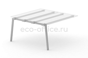 Металлокаркас на А-образной опоре 60х30 для наборного элемента 1000*1475 Серый металл фото