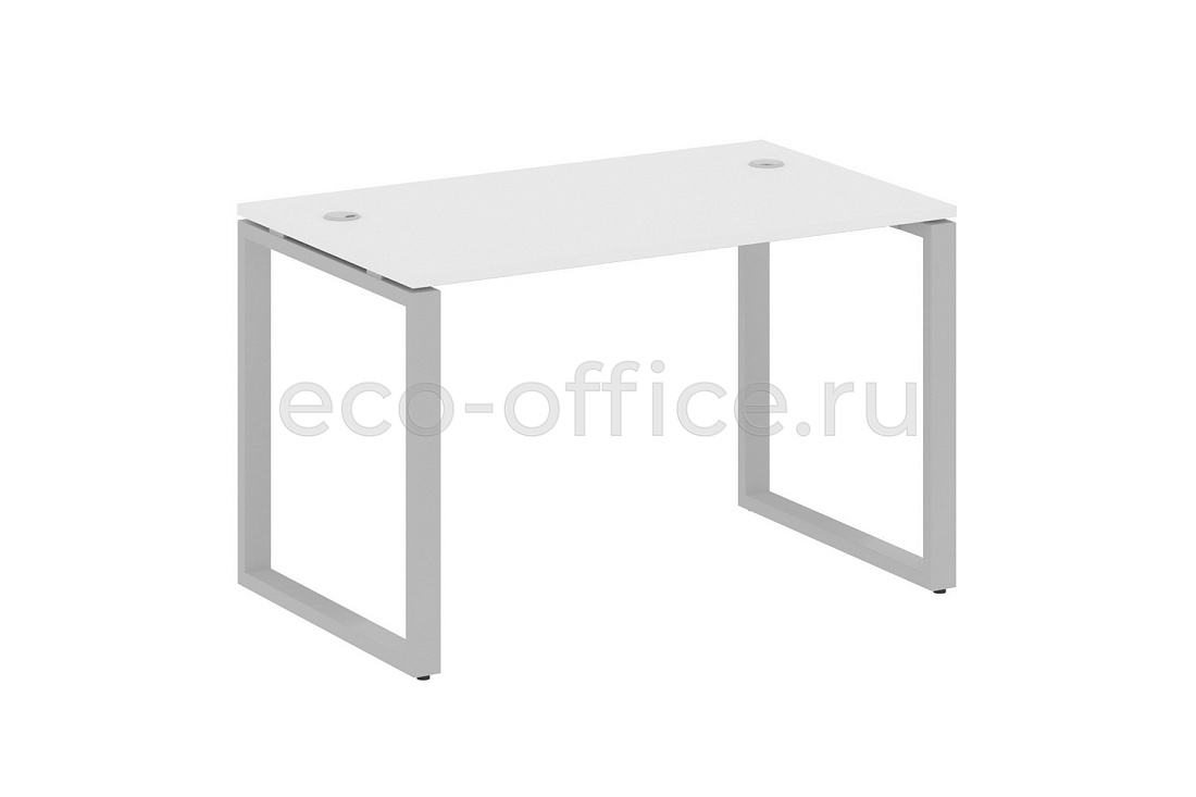 Стол письменный METAL SYSTEM STYLE БО.СП-2 Белый / Серый металл  стоимость