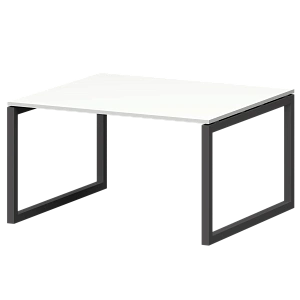 Стол переговорный на металлокаркасе Protech СМСП-О-12.123.Пр50 Белый/Антрацит фото