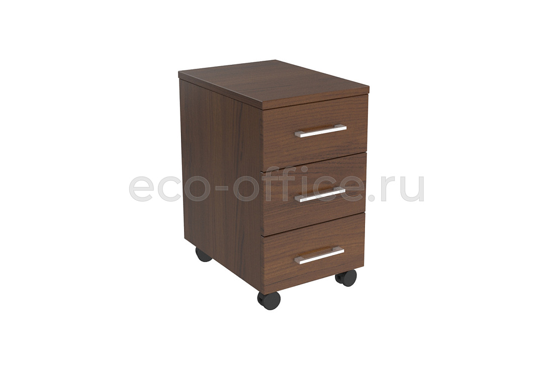 Тумба подкатная LION 25300 Орех Темный купить в Москве