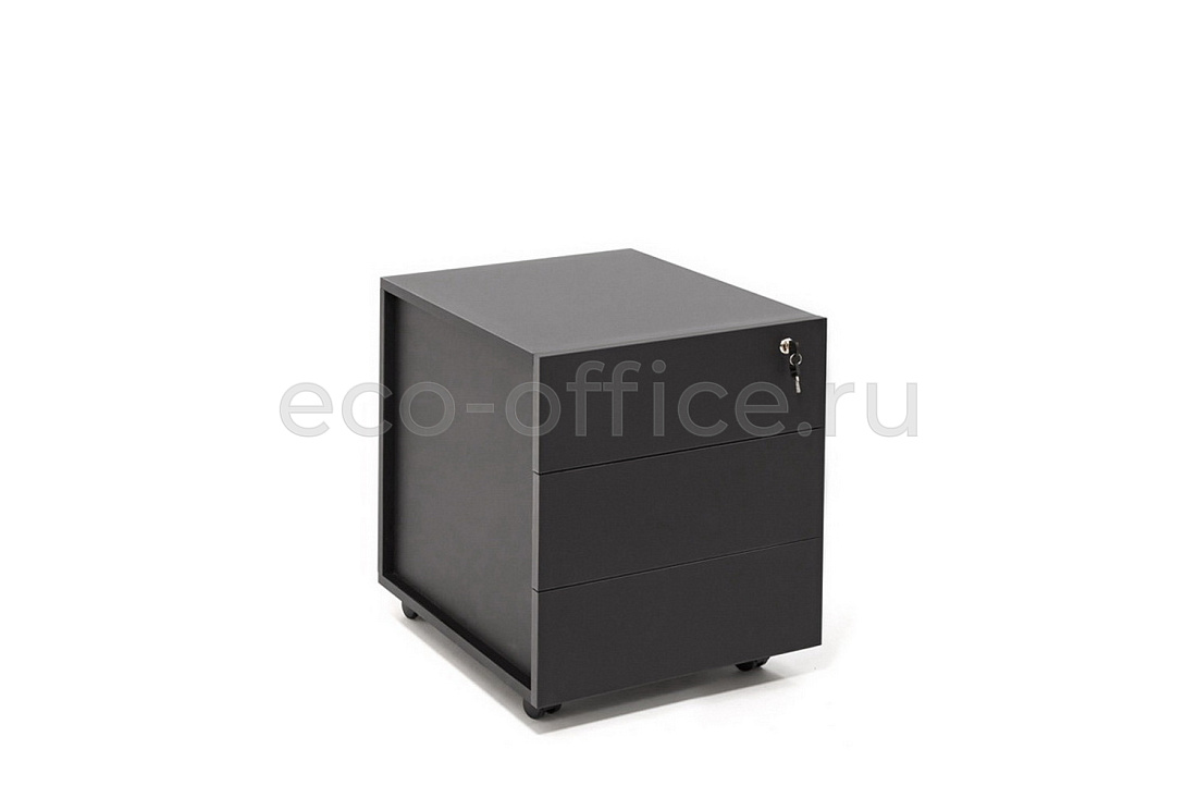 Тумба подкатная UNIO 103 101 black Черный  стоимость