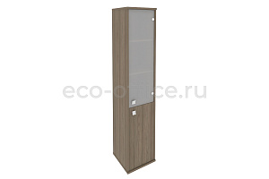 Шкаф высокий узкий правый STYLE Л.СУ-1.2 (R) Вяз Благородный фото